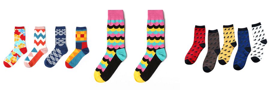 coloured socks men